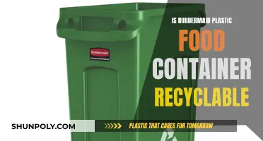 Recycling Rubbermaid: Are Plastic Food Containers Recyclable?