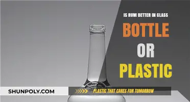 Glass vs. Plastic: Which Bottle Enhances Rum Quality Better?