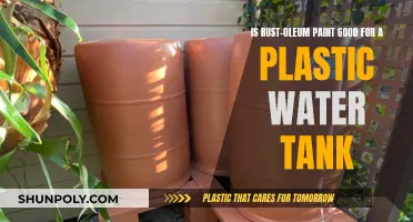 Rust-Oleum Paint: Good Choice for Plastic Water Tanks?