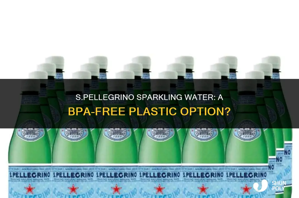 is s pellegrino sparkling water in plastic bpa free