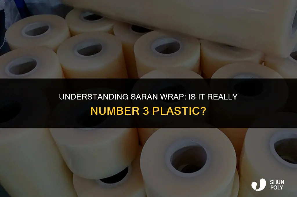 is saran wrap number 3 plastic