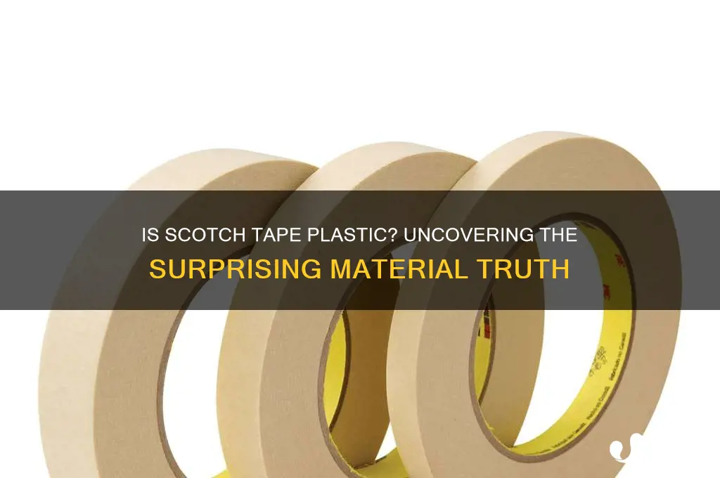 is scotch tape made of plastic