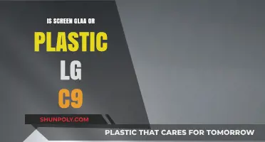 LG C9: Glass or Plastic Screen?