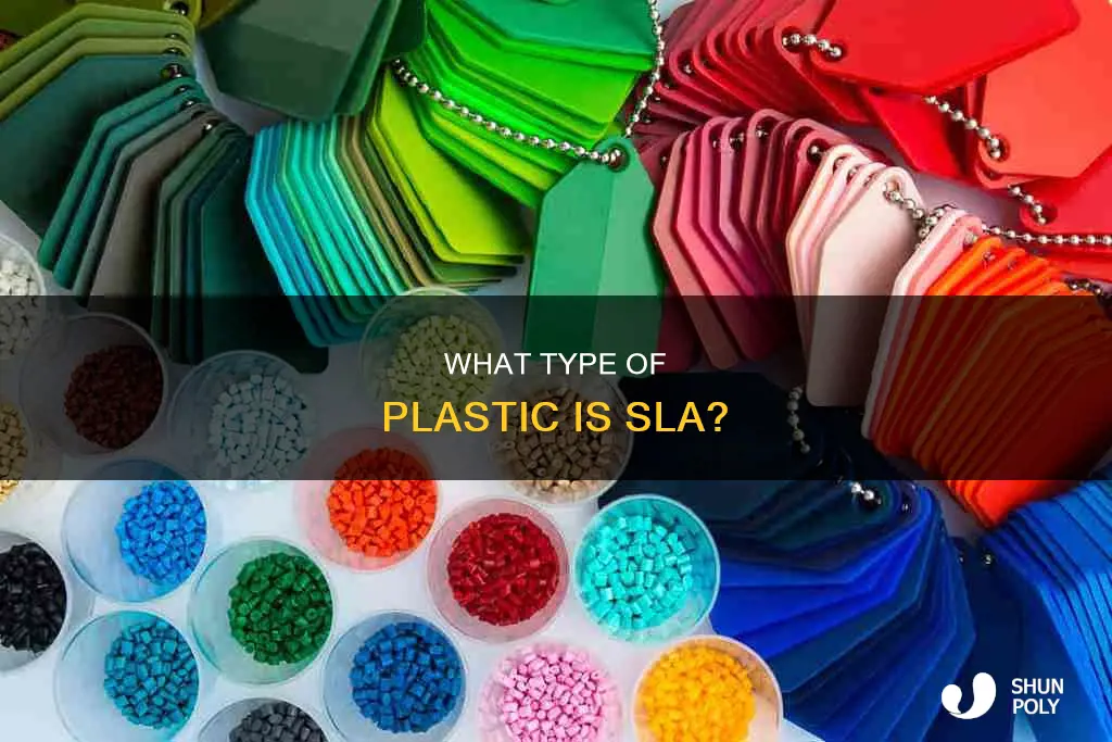 is sla plastic thermoplastic or themoset