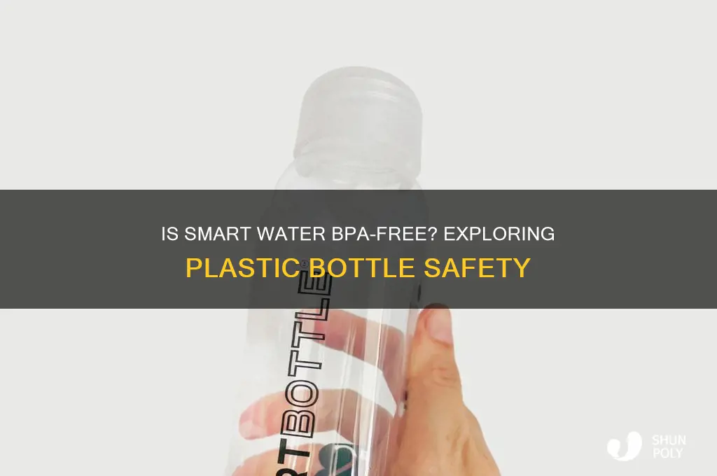 is smart water plastic bottles bpa free