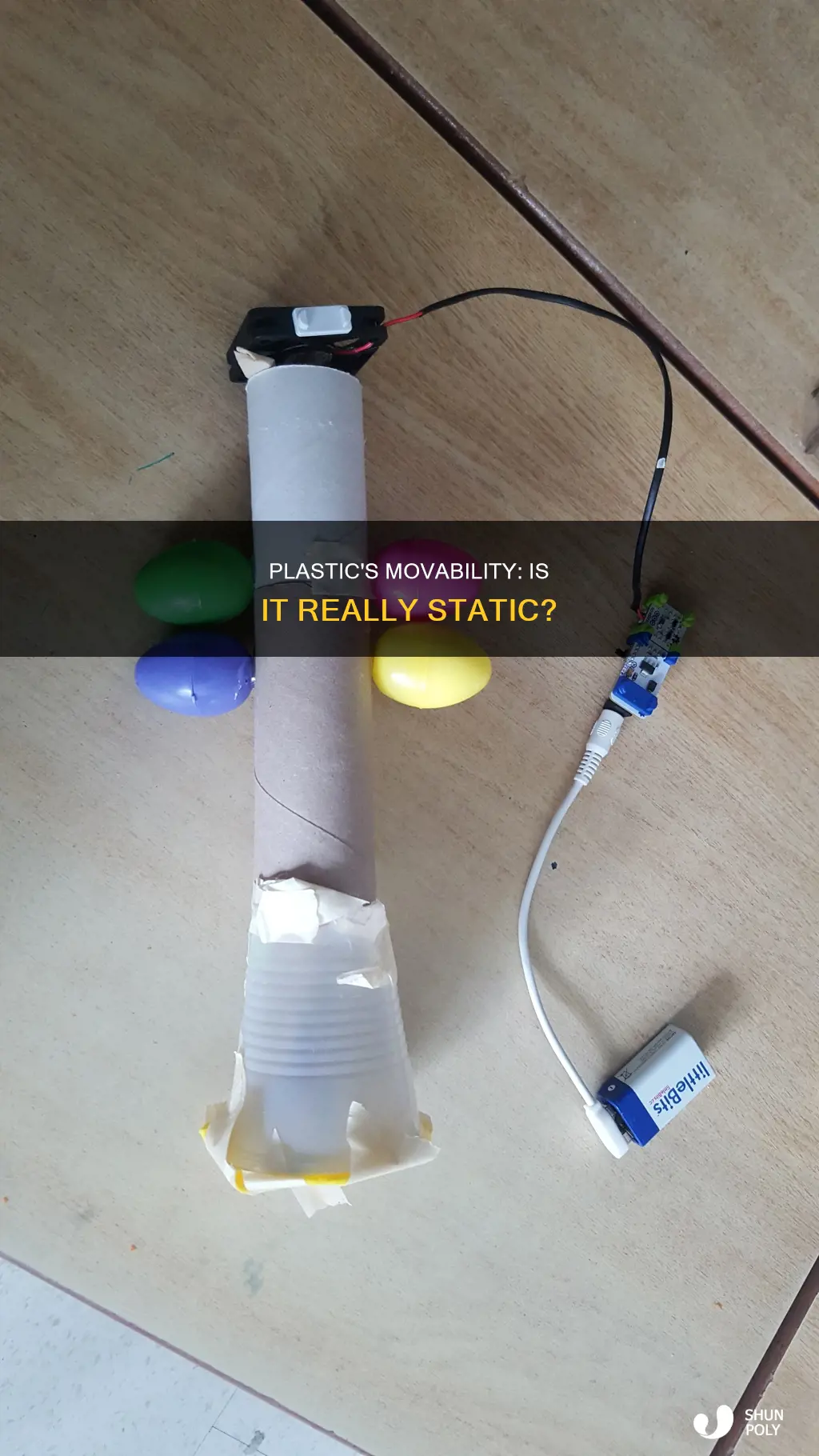 is something that is plastic movable