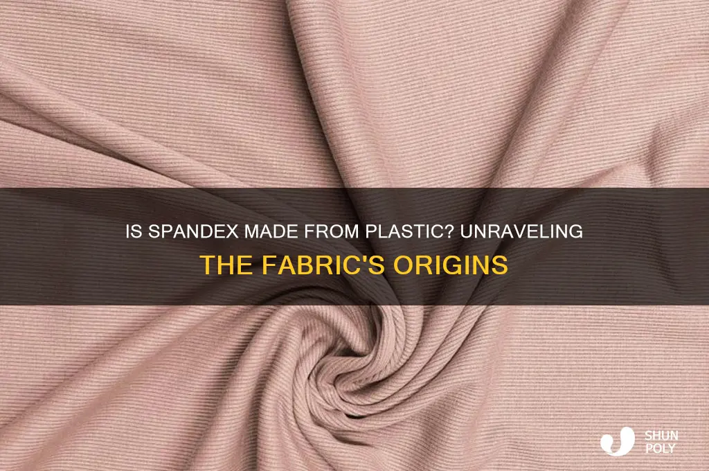 is spandex made from plastic