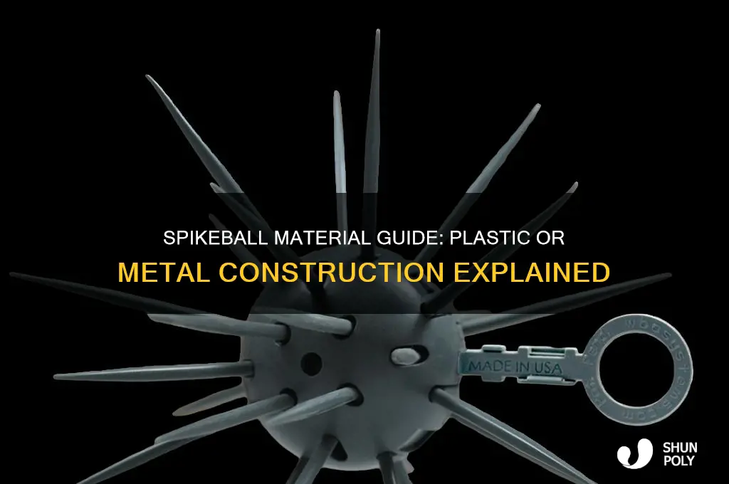 is spikeball made out of plastic or metal