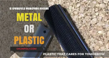 Springfield Mainspring Housing: Metal or Plastic?