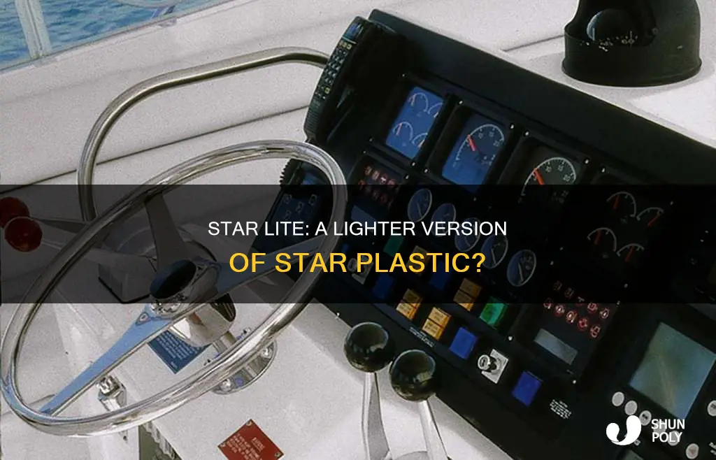is star lite just lightweight star plastic
