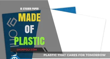 Is Sticker Paper Plastic? Uncovering the Material Truth