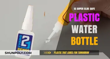 Is Super Glue Safe for Repairing Plastic Water Bottles?