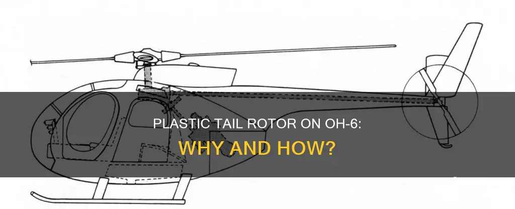 is tail rotor on oh-6 plastic