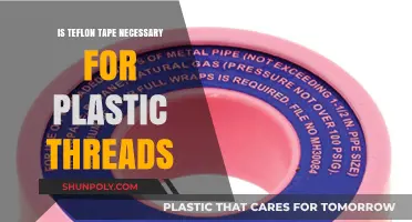 Teflon Tape: Essential for Plastic Threads?