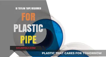 Teflon Tape: Necessary for Plastic Pipes?