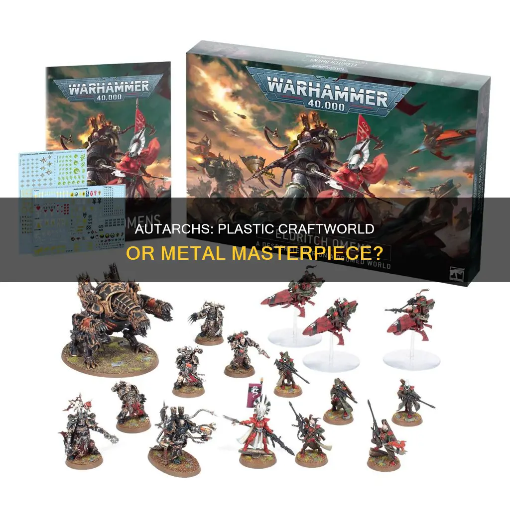 is the 40k craftworld autarch plastic