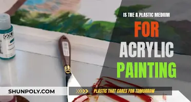 Plastic Medium for Acrylics: Worth the Try?