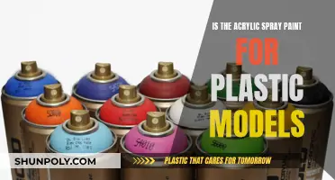 Acrylic Spray Paint: Best Choice for Plastic Models?