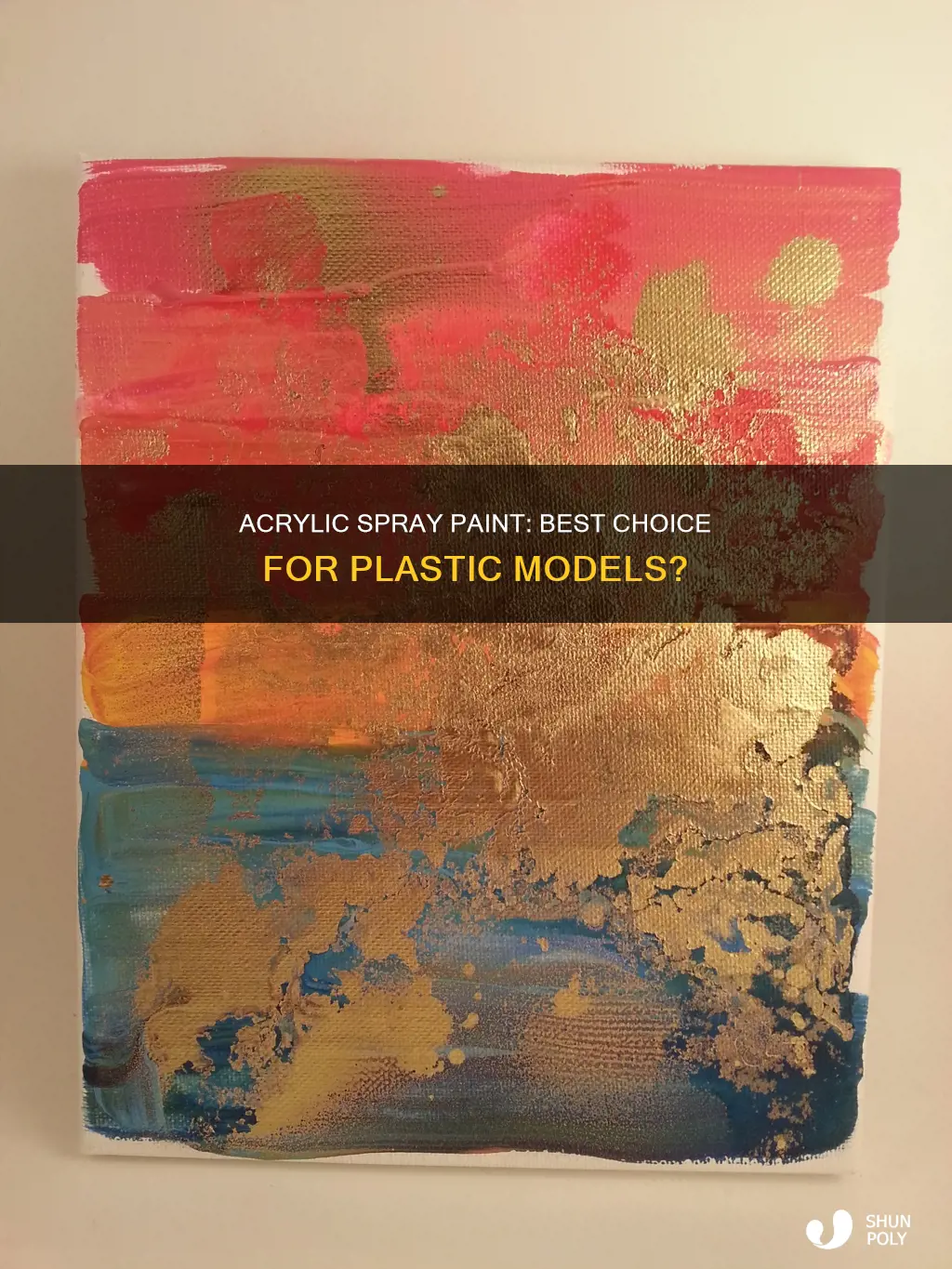 is the acrylic spray paint for plastic models