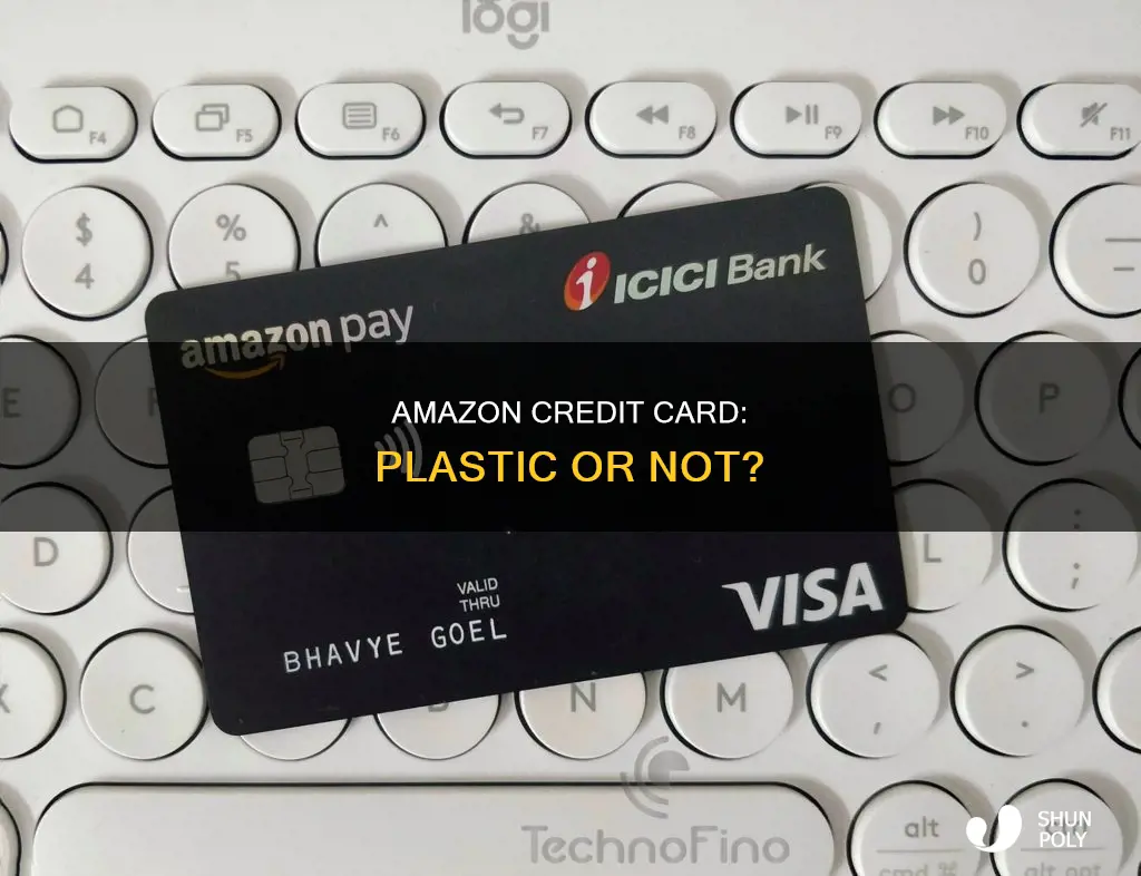 is the amazon credit card plastic