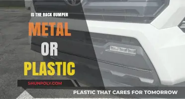Plastic or Metal: What's Your Bumper Made Of?
