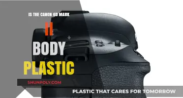 Exploring the Canon 6D Mark II: Is the Body Made of Plastic?