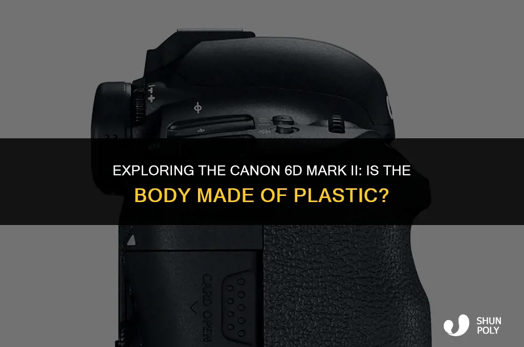 is the canon 6d mark ii body plastic