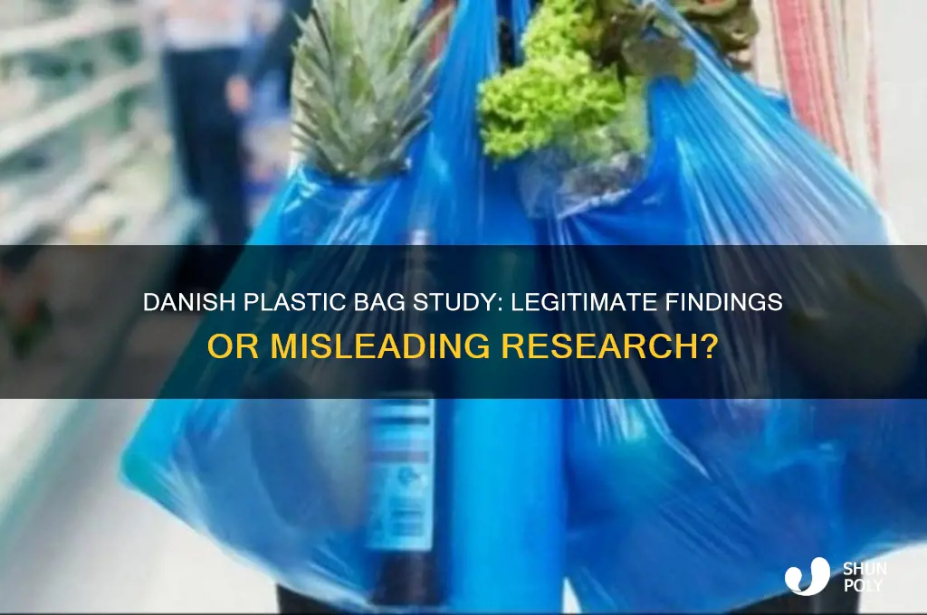 is the danish study on plastic bags legit