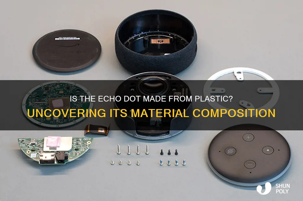 is the echo dot made from plastic