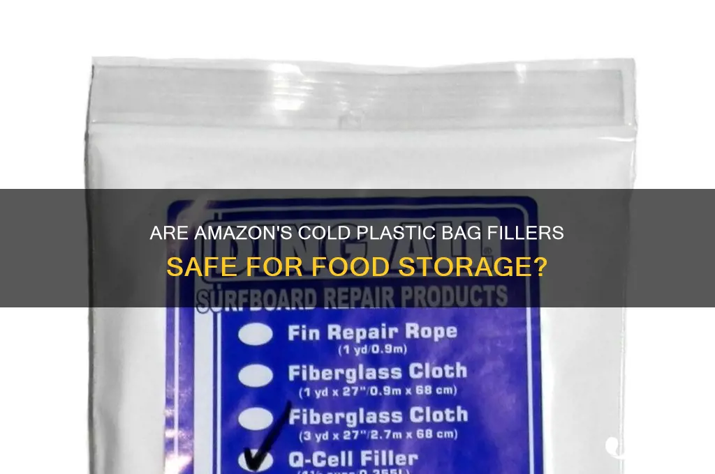 is the filling in amazon cold plastic bags safe