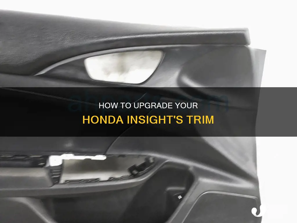 is the honda insight trim plastic