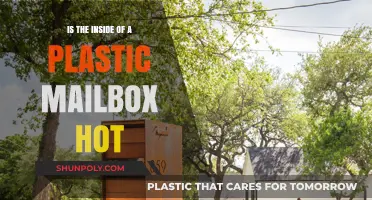 The Scorching Truth: Inside a Plastic Mailbox on a Sunny Day