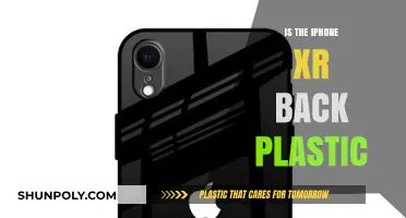 Plastic Back: iPhone XR's Unique Feature