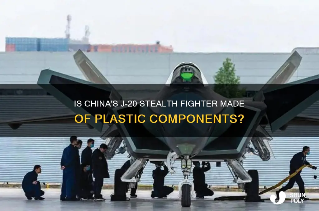 is the j-20 made of plastic