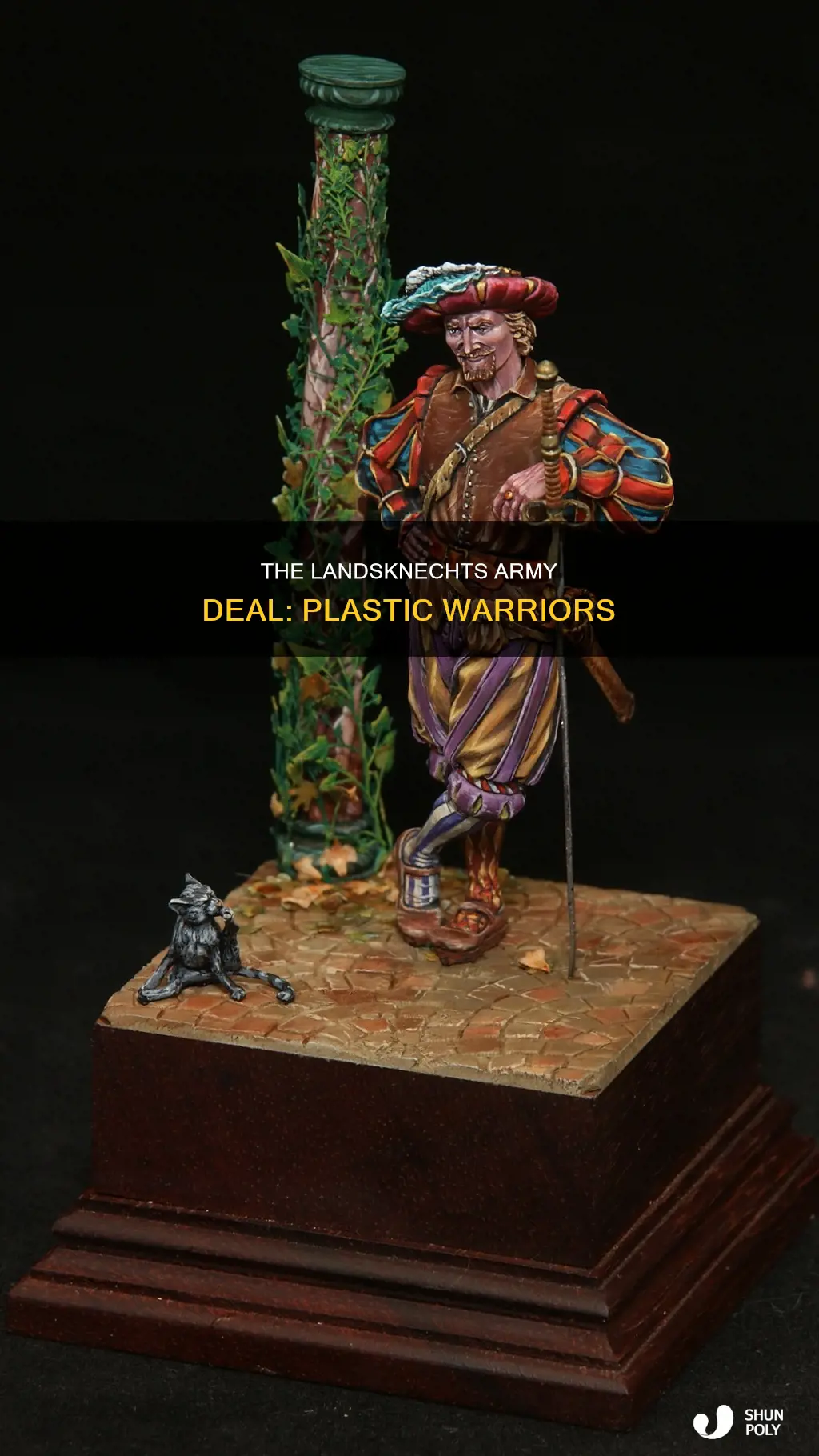 is the landsknechts army deal plastic