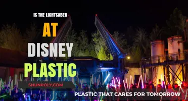 Disney's Lightsabers: Plastic or Not?