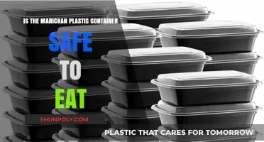 Marichan Plastic Containers: Safe for Food?