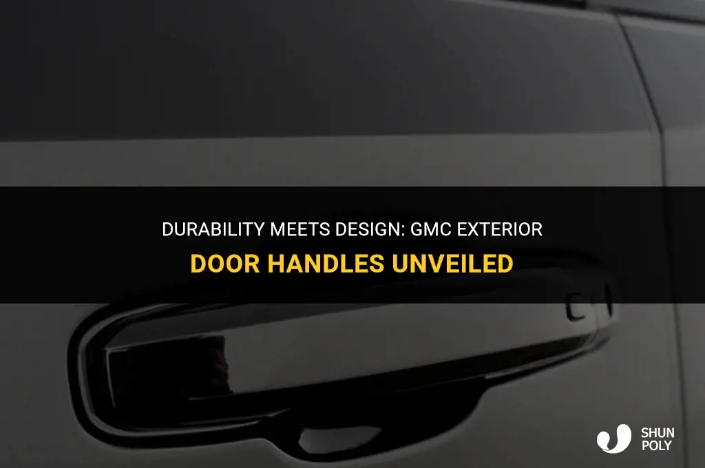 is the oem gmc exterior door handles metal or plastic
