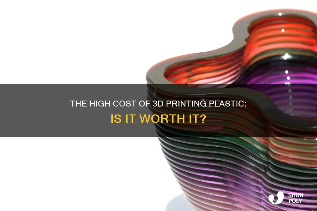 is the plastic for 3d printing expensive
