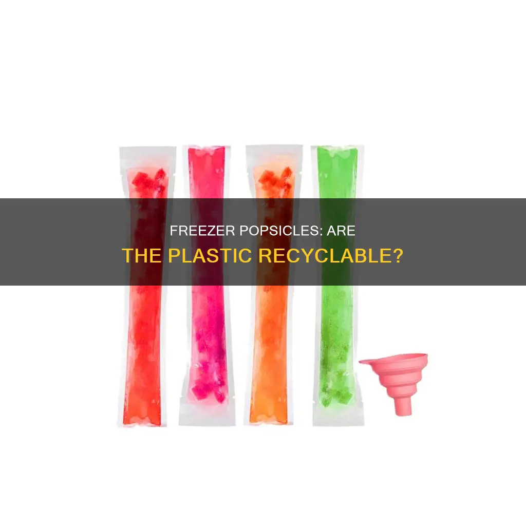 is the plastic from freezer popsicles recyclable