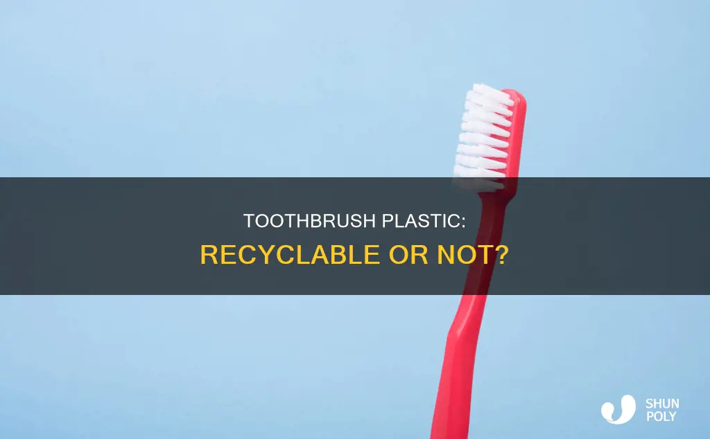 is the plastic from new toothbrush recyclable
