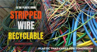 How to Recycle Plastic from Stripped Wires?