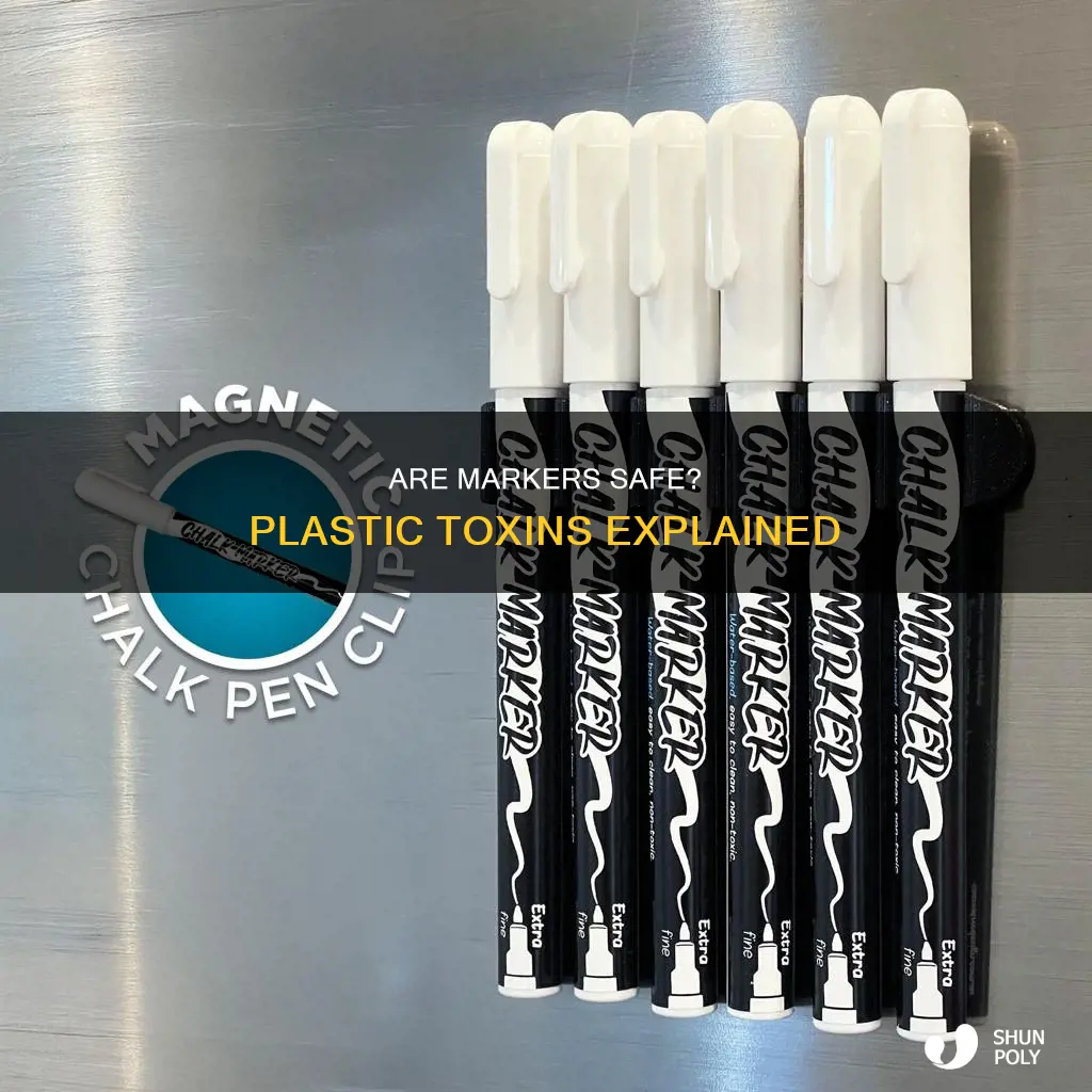 is the plastic in markers toxic