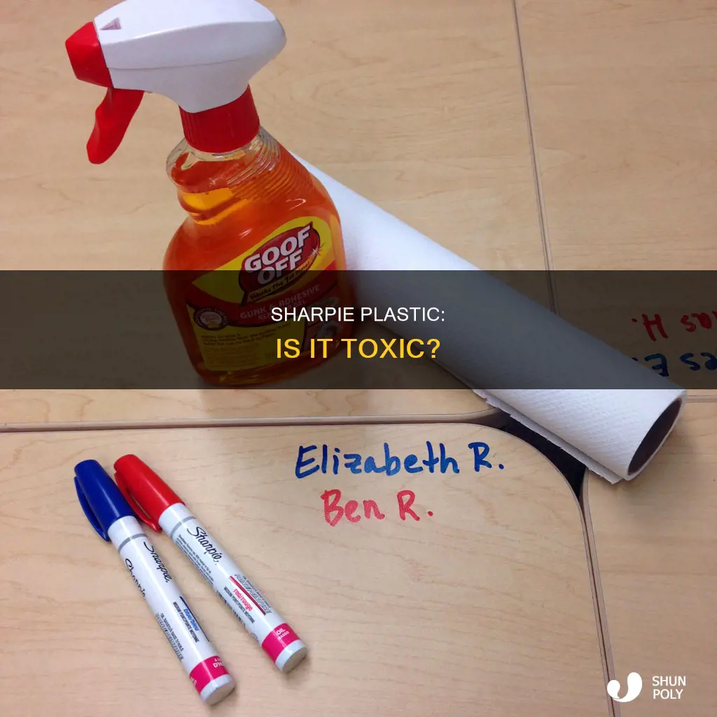 is the plastic in sharpies toxic