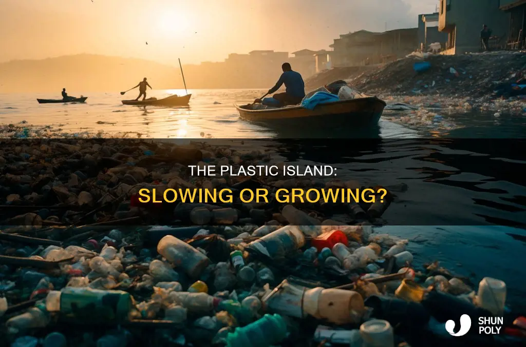 is the plastic island slowing down
