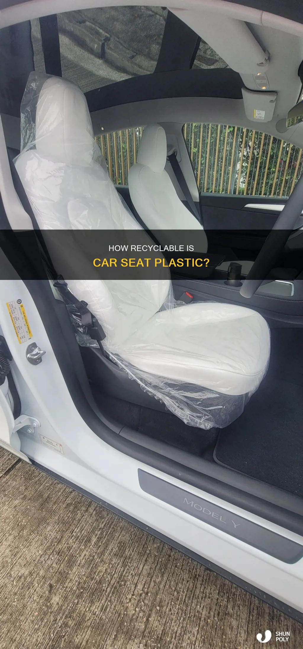 is the plastic of car seat recyclable