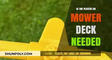 Why You Need Plastic on Mower Decks
