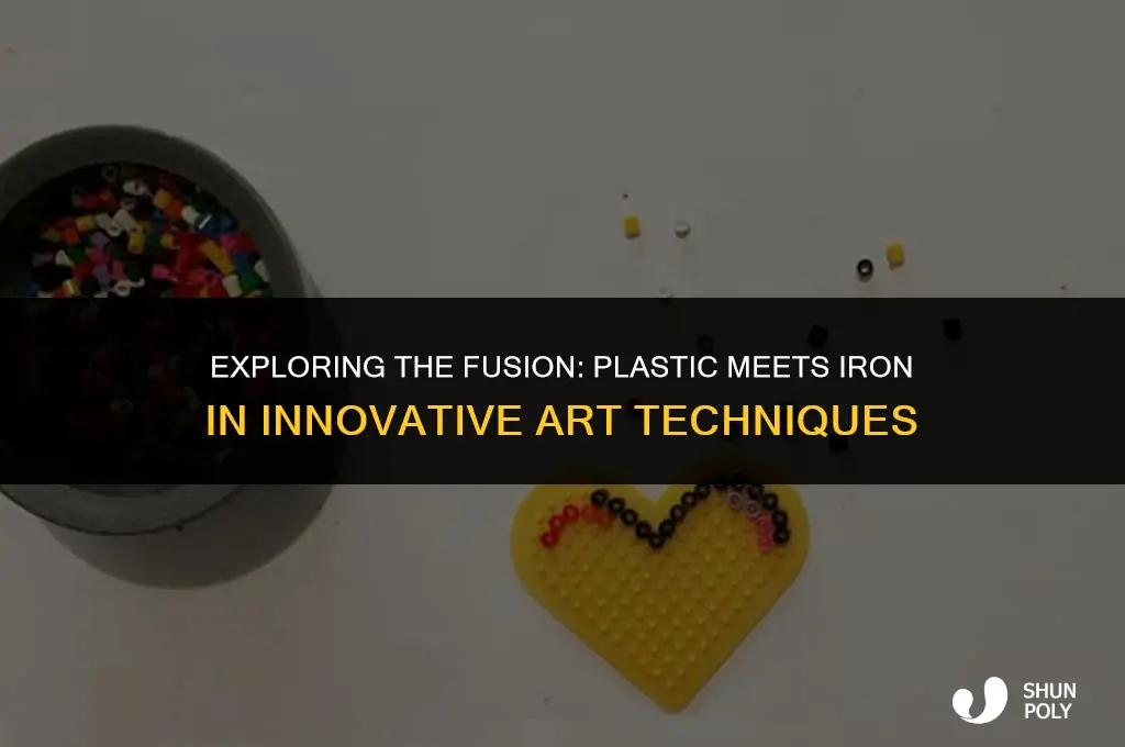 is the plastic on sei iron on art