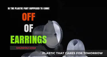 Earring Maintenance: Understanding When Plastic Parts Should Stay or Go