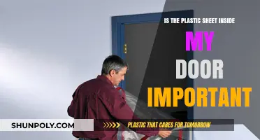 The Hidden Importance of Plastic Sheets Inside Your Door